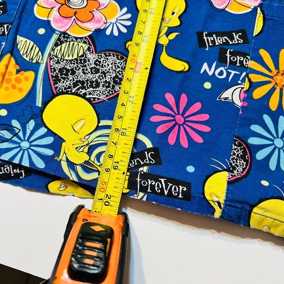 Looney Tunes Tweety Sabastian med blue background medical office childcare vet - Picture 10 of 11